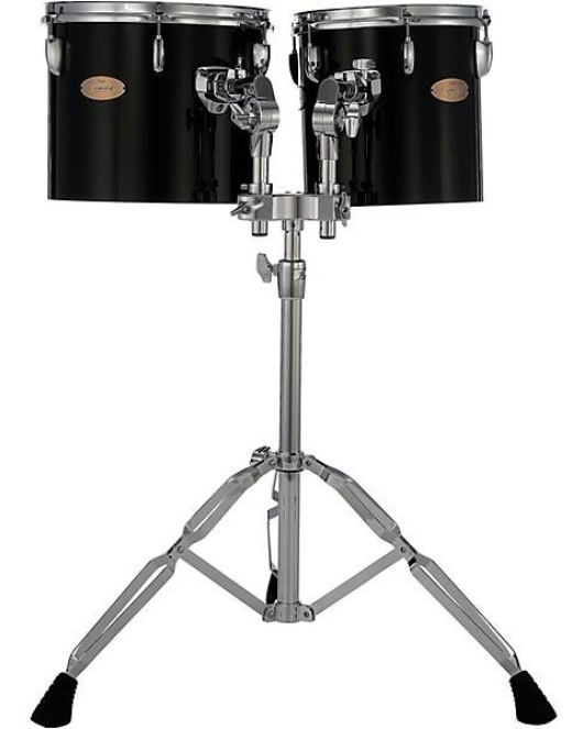 Pearl PTE Concert Tom Set 10x10 12x10 Midnight Black