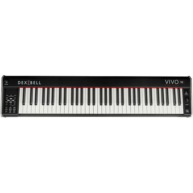 Dexibell VIVOS2 68-Key Digital Stage Piano Black premium sound portable design ideal for live and studio use