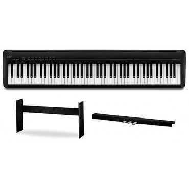 Kawai ES-120 88-Key Digital Piano With HML-2 Stand and F-351 Triple Pedal Black