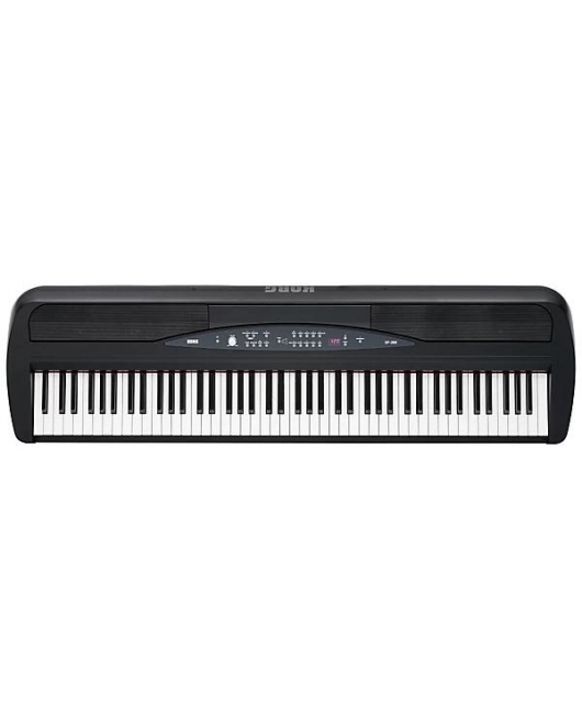 KORG SP280 88‑Key Digital Piano With Stand Black