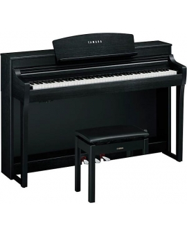 Yamaha Clavinova CSP-255 Digital Console Piano With Bench Black Walnut
