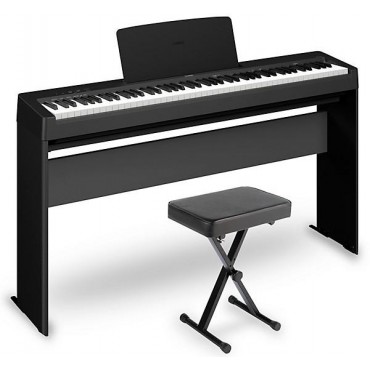 Yamaha P-143 88-Key Digital Piano With Stand and Bench
