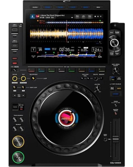 AlphaTheta CDJ-3000X Professional DJ Media Player Black