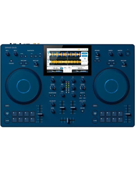 AlphaTheta OMNIS-DUO Wireless Portable All-in-One DJ System Blue