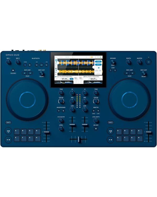 AlphaTheta OMNIS-DUO Wireless Portable DJ System Blue