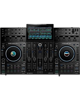 Denon DJ PRIME 4+ Standalone Streaming 4-Channel DJ Controller Black