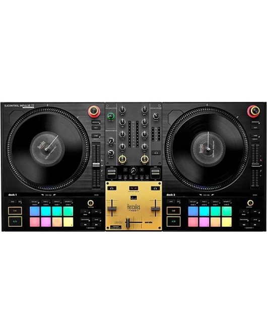 Hercules Inpulse T7 Premium DJ Controller Gold Hercules Inpulse T7 Premium DJ Controller Gold