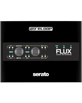 Reloop Flux 6x6 In/Out USB-C DVS Interface for Serato DJ Pro Black