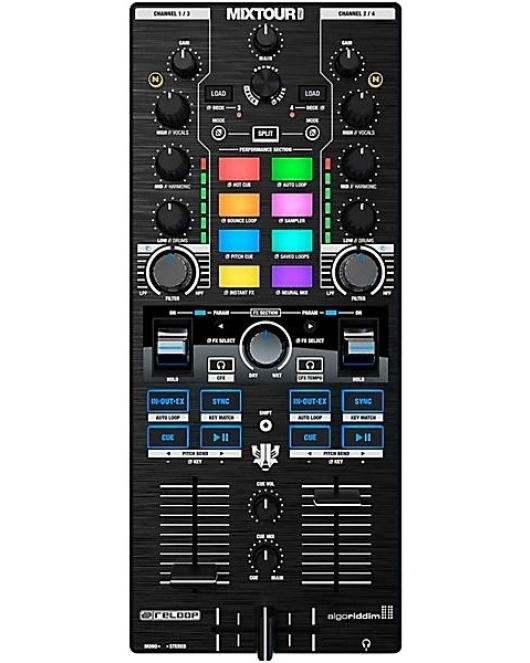 Reloop Mixtour Pro Portable 4-Deck DJ Controller