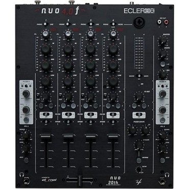 Ecler NUO 4.0F Analogue 4-Channel DJ Mixer Black