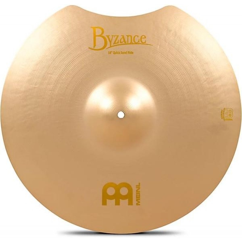 Meinl Byzance Vintage 18 Quick Sand ride cymbal dry articulate stick response controlled wash short sustain B20 bronze