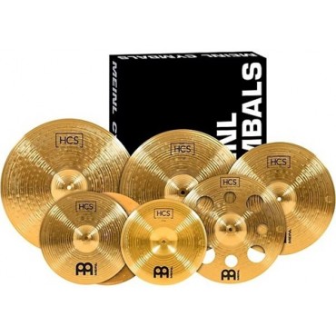 MEINL HCS-SCS1 Ultimate Complete Cymbal Set Pack With Free 16" Trash Crash