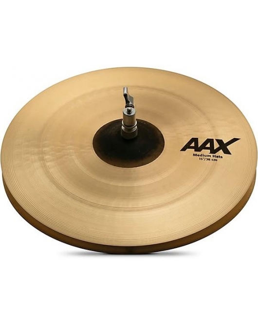 Sabian AAX Medium Hi Hats 15 inch Pair Sabian AAX Medium Hi Hats 15 inch Pair