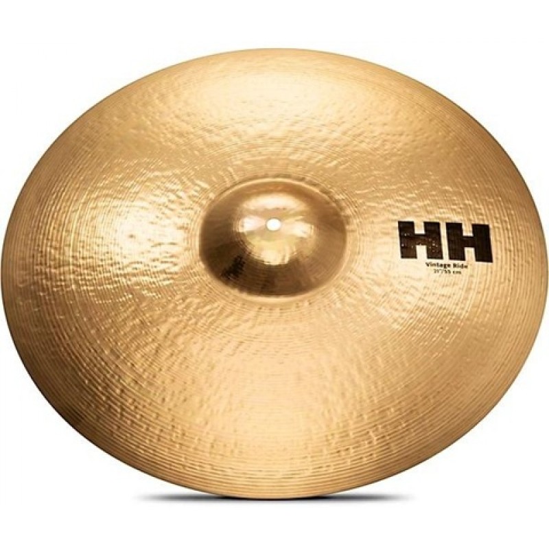 SABIAN HH Vintage Ride Cymbal 21 inch professional drum cymbal dark warm tone smooth response rich vintage sound