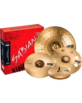 SABIAN HHX Evolution Cymbal Set With Free 18" Ozone Crash