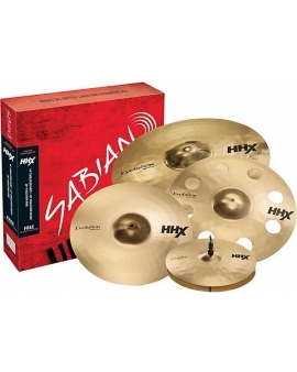 SABIAN HHX Evolution Pack With Free HHX Evolution Ozone Crash