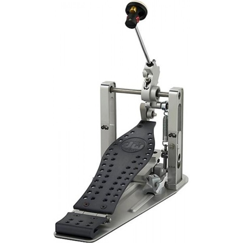 DW Colorboard Machined Direct Drive Single Bass Pedal Gun Metal Footboard premium drum pedal precise control professional use