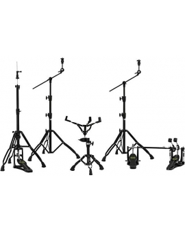 Mapex Armory Series HP8005-DP 5-Piece Hardware Pack With Double Pedal Black