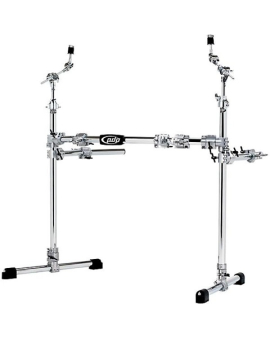 PDP by DW Chrome-Plated Drum and Cymbal Rack Package