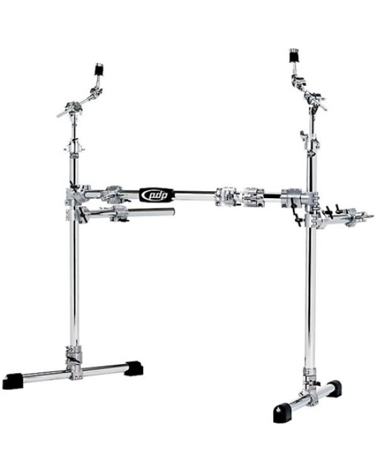 PDP DW Chrome-Plated Drum and Cymbal Rack Package PDP DW Chrome-Plated Drum and Cymbal Rack Package