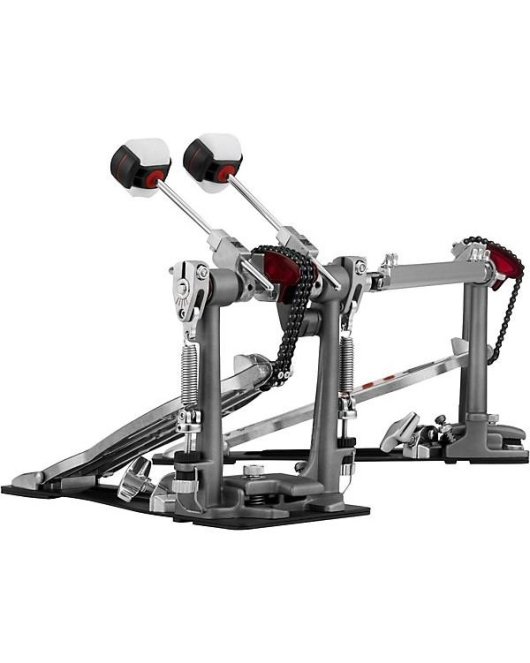Pearl Eliminator Redline Double Bass Pedal Chain Drive Pearl Eliminator Redline Double Bass Pedal Chain Drive