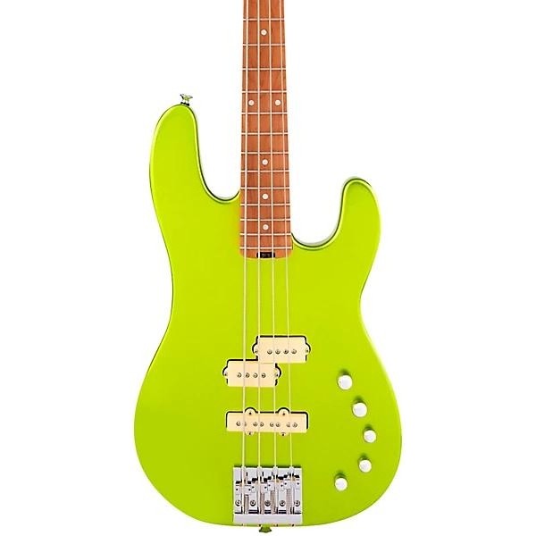 Charvel Pro-Mod San Dimas Bass PJ IV Lime Green Metallic