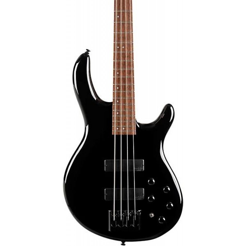 Cort Artisan C4 Deluxe Bass Black full body showing neck and headstock