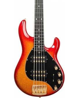 Ernie Ball Music Man StingRay Special 5 HH 5-String Bass Guitar Cherry Punch