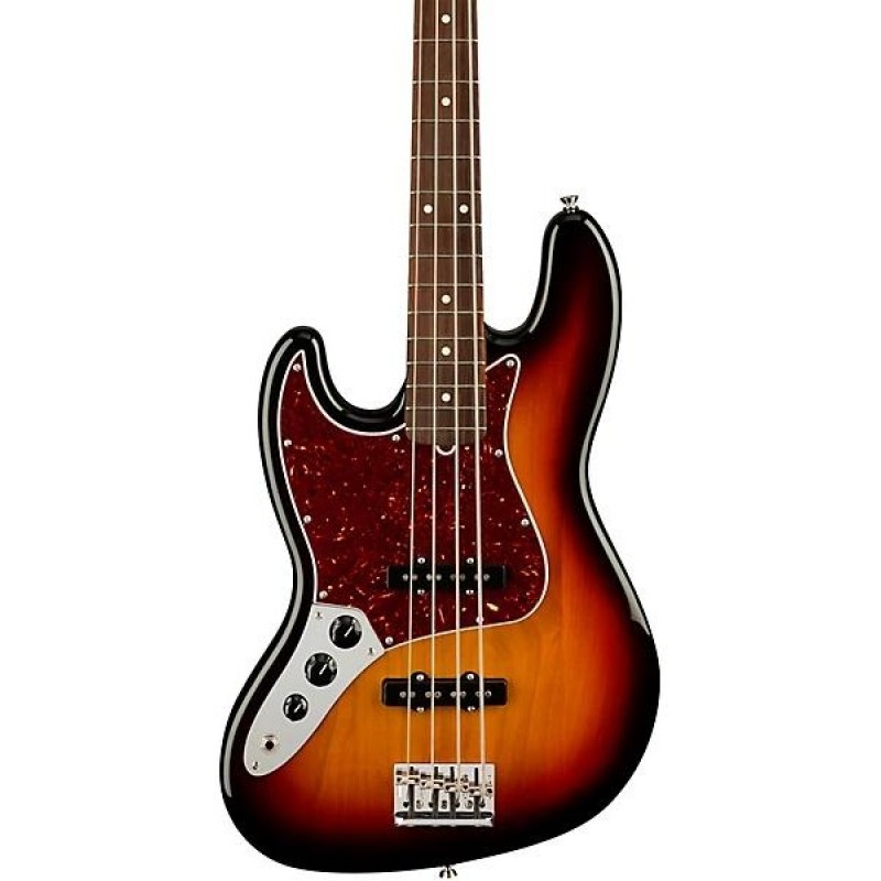 Fender American Professional II Left-Handed Jazz Bass rosewood fingerboard 3-Color Sunburst top quality bass for musicians