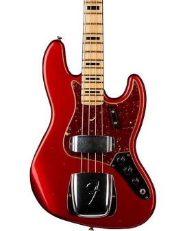 Fender Custom Shop '68 Jazz Bass Journeyman Relic Aged Candy Apple Red