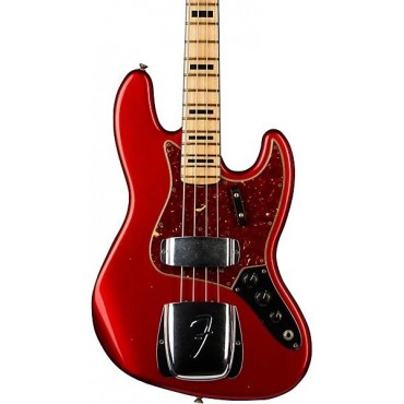 Fender Custom Shop '68 Jazz Bass Journeyman Relic Aged Candy Apple Red