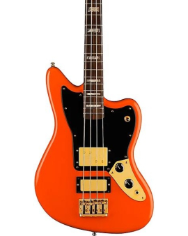 Fender Mike Kerr Jaguar Bass Tiger's Blood Orange