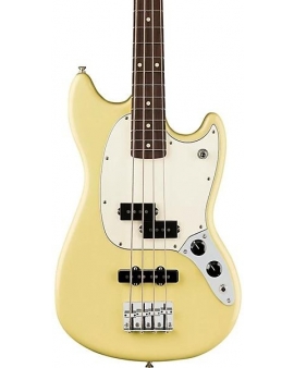 Fender Player II Mustang Bass PJ Rosewood Fingerboard Hialeah Yellow