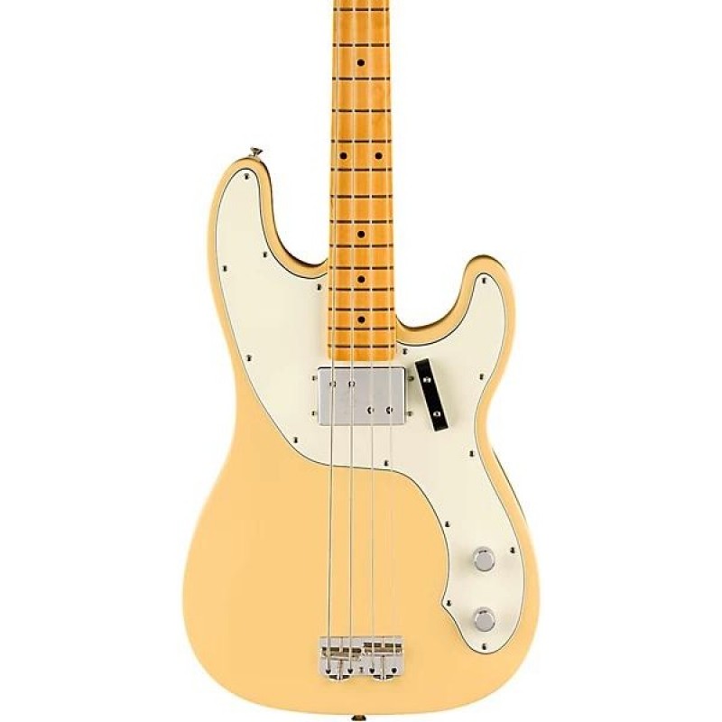 Fender Vintera II 70s Telecaster Bass vintage white professional instrument for classic tone smooth play and performance