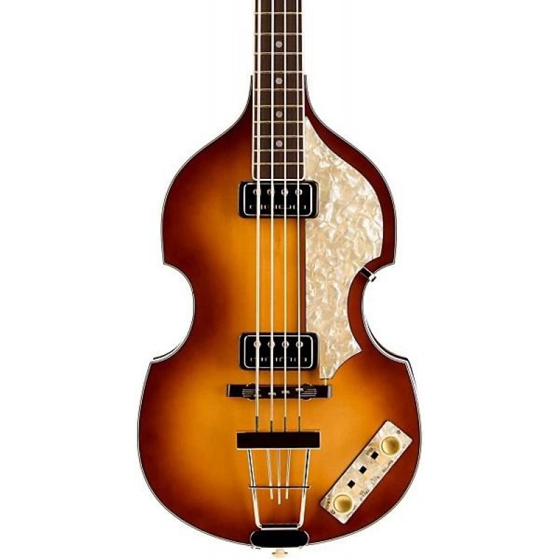 Hofner H500 1 Vintage 1964 violin electric bass guitar sunburst hollow body with classic Hofner violin bass design