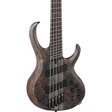 Ibanez BTB805MS 5-String Multi-Scale Electric Bass Transparent Gray Flat