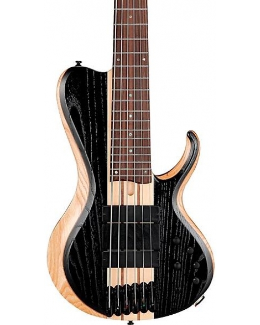Ibanez BTB866SC 6-String Electric Bass Weathered Black