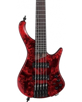 Ibanez EHB1505 5-String Ergonomic Headless Bass Stained Wine Red Low Gloss