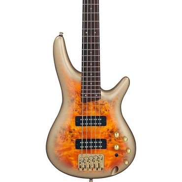 Ibanez SR405EPBDX 5-String Electric Bass Guitar Mars Gold Metallic Burst