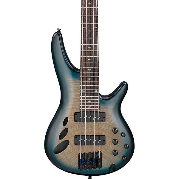 Ibanez SRD905 5-String Electric Bass Guitar Cosmic Blue Starburst Low Gloss