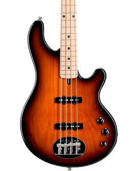 Lakland Classic 44 Dual J Maple Fretboard Electric Bass Guitar Tobacco Sunburst