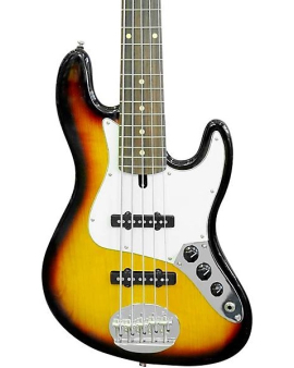 Lakland Skyline 55-60 Rosewood Fretboard 5-String Electric Bass Guitar 3-Color Sunburst