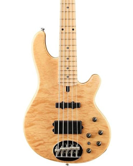 Lakland Skyline Deluxe 55-02 5-String Bass Natural Maple Fretboard