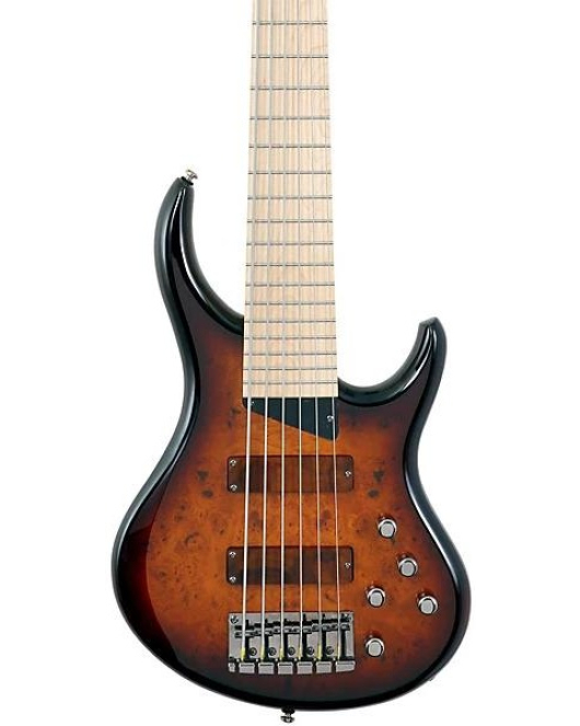 MTD Kingston KZ 6-String Bass Guitar Tobacco Sunburst MTD Kingston KZ 6-String Bass Guitar Tobacco Sunburst