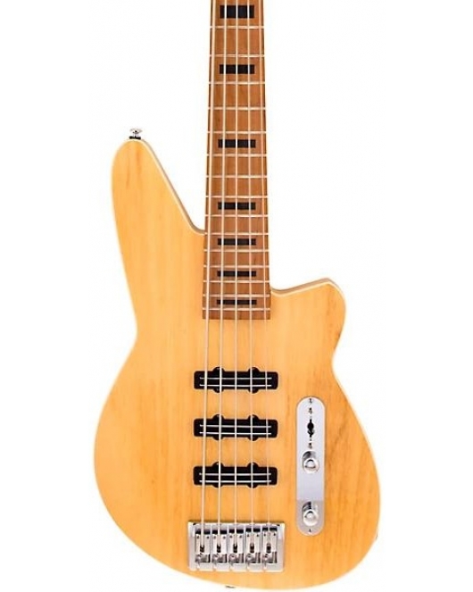 Reverend Triad 5-String Bass Guitar Natural