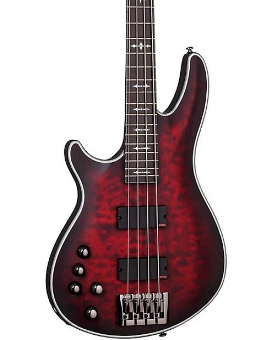 Schecter Hellraiser Extreme 4 Left Hand Bass Guitar