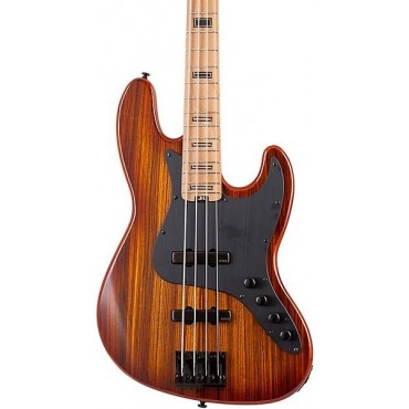 Schecter Guitar Research J-4 Exotic 4-String Electric Bass Vintage Sunburst