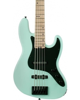 Schecter Guitar Research J-5 Maple Fingerboard 5-String Bass Sea Foam Green