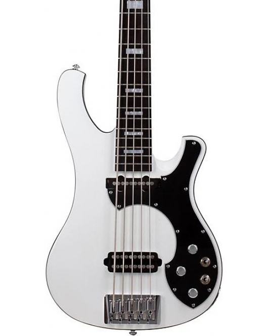 Schecter Stargazer 5 Electric Bass Guitar Gloss White Schecter Stargazer 5 Electric Bass Guitar Gloss White