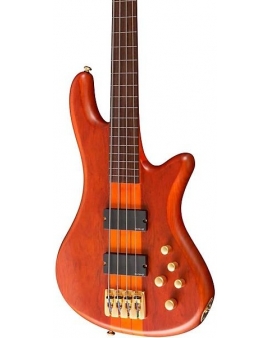 Schecter Guitar Research Stiletto Studio-4 Fretless Bass Satin Honey